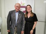 Consul Cintora with Jeal-Paul Favier