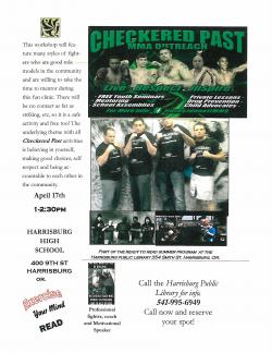 MMA Outreach Clinic - Checkered Past