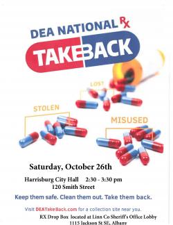 Fall 2024 Drug Take-Back Event 10.26.24
