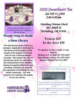 Sweetheart Tea Flyer