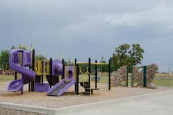 View of the Park and playground equipment