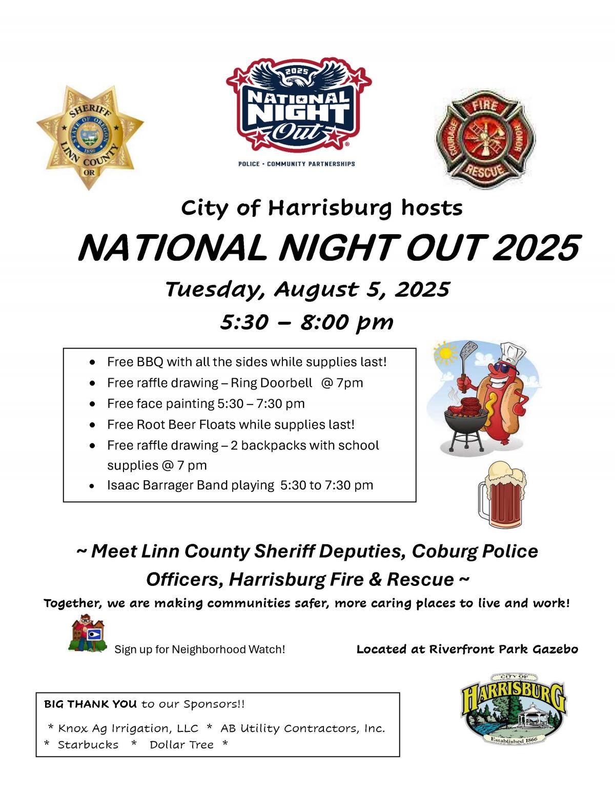 2025 NNO Flyer