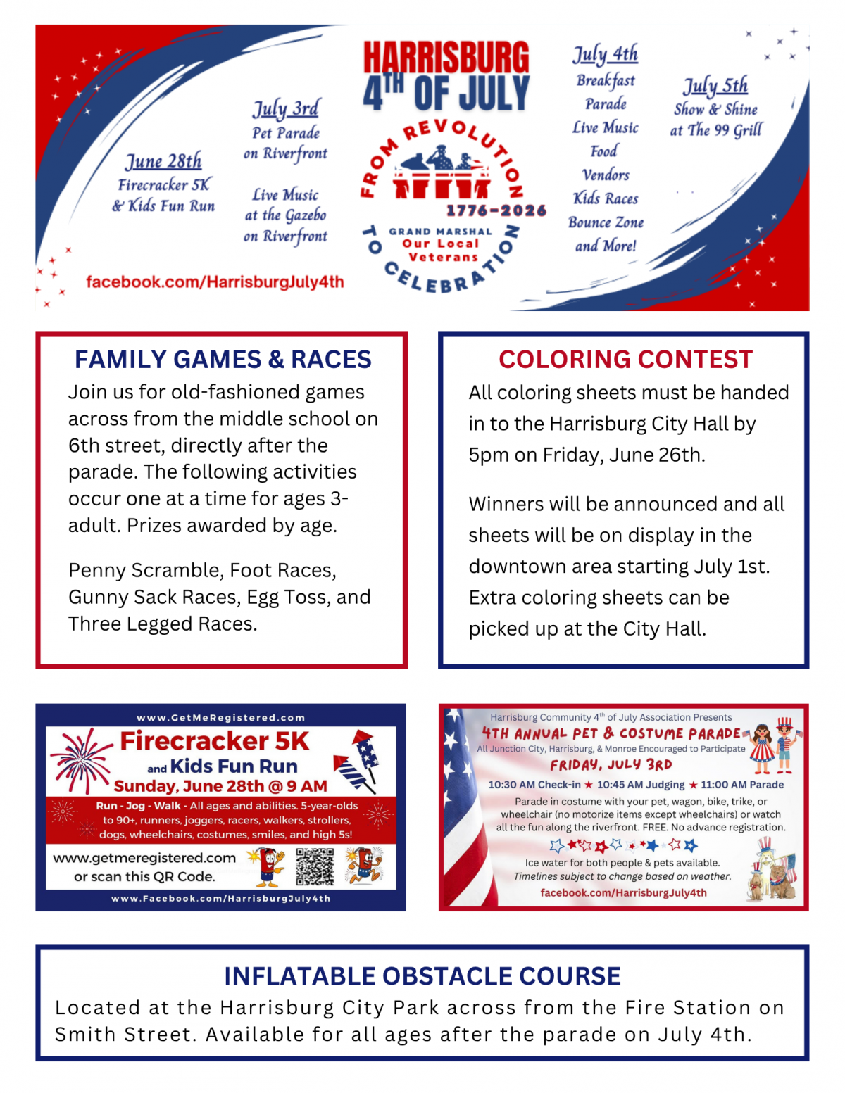 Kids Activities flyer 2026